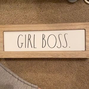 Rae Dunn Girl Boss Desk Decor Piece